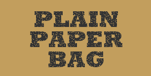 Plain Paper Bag